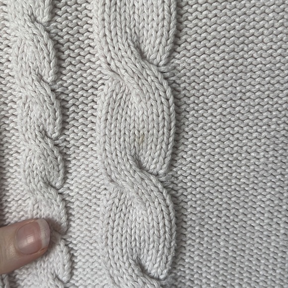 Knitted white sweater - Picture 4 of 4